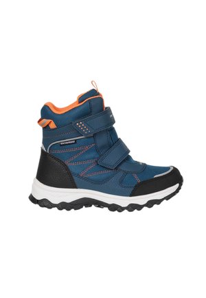 Swedemount, HAFJELL WP SNOW BOOT UNISEX - Winter boots - navy orange