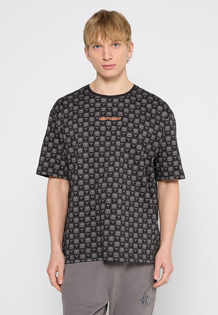 carlo colucci T-shirt print grijs