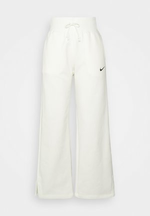 Nike Sportswear PANT WIDE - Tracksuit bottoms - sail/black