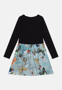 Molo CREDENCE DRESS - Φόρεμα από ζέρσεϊ - black/light blue