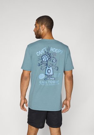 CANT HOOP  - T-shirt imprimé - jasper blue/ash blue