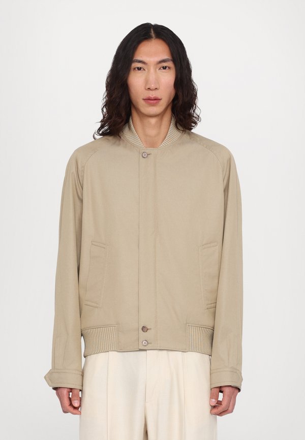 TRACK JACKET - Bomber Jacket - khaki beige