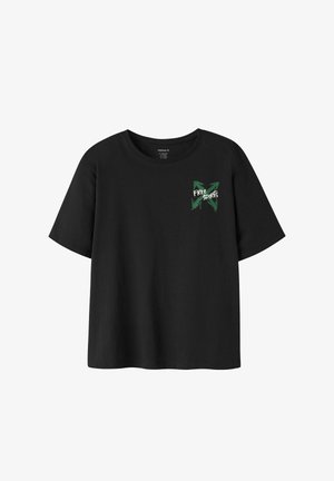 Name it, T-shirt print - black