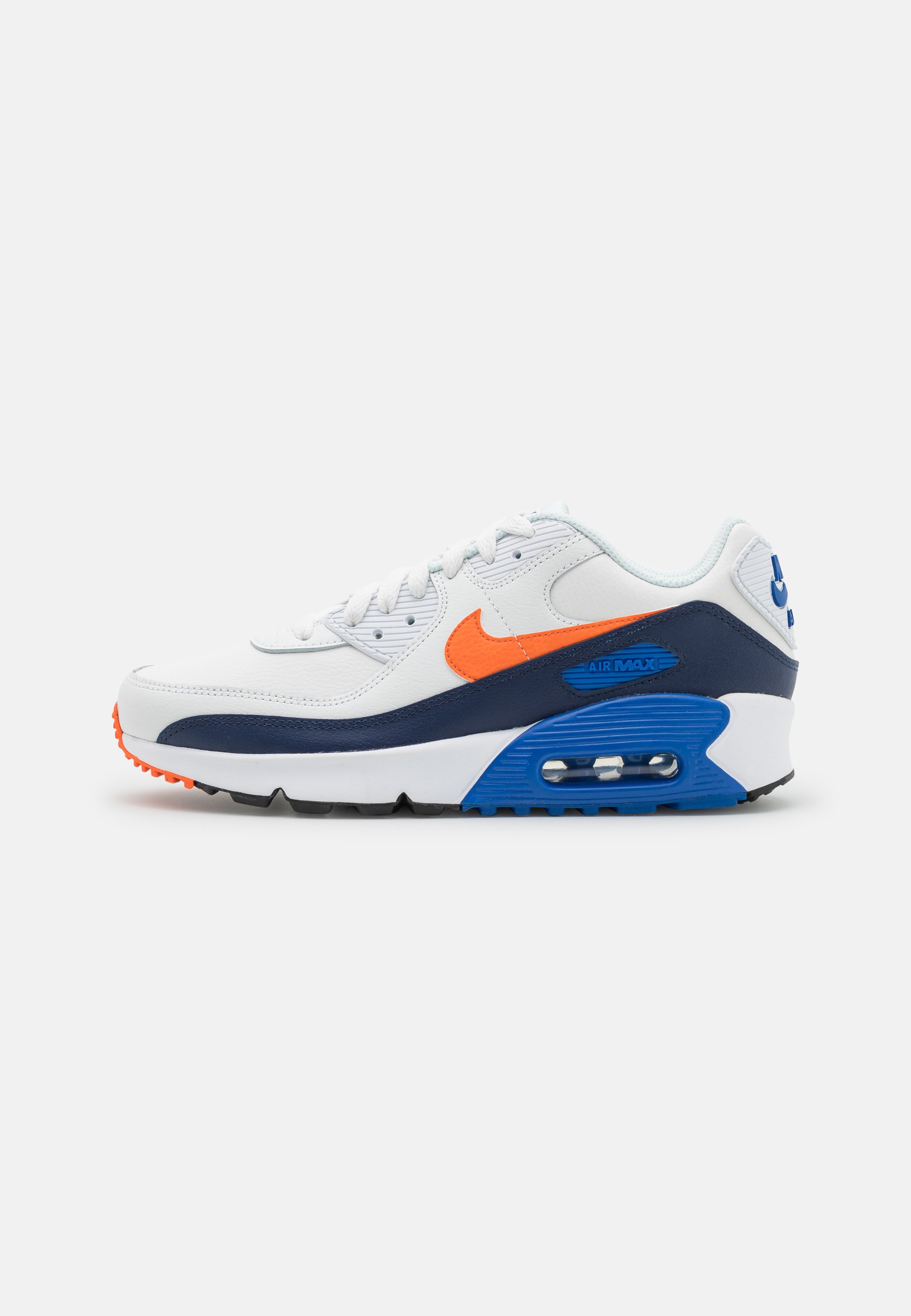 Sportswear AIR MAX 90 LTR GS Zapatillas - summit white/safety orange/midnight navy/game royal/naranja - Zalando.es