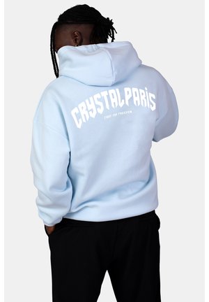 Felpa con cappuccio - light blue