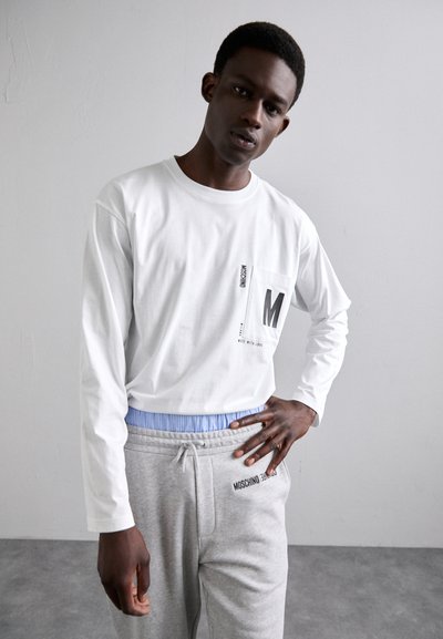 MOSCHINO MAGLIETTA - Topper langermet - bianco