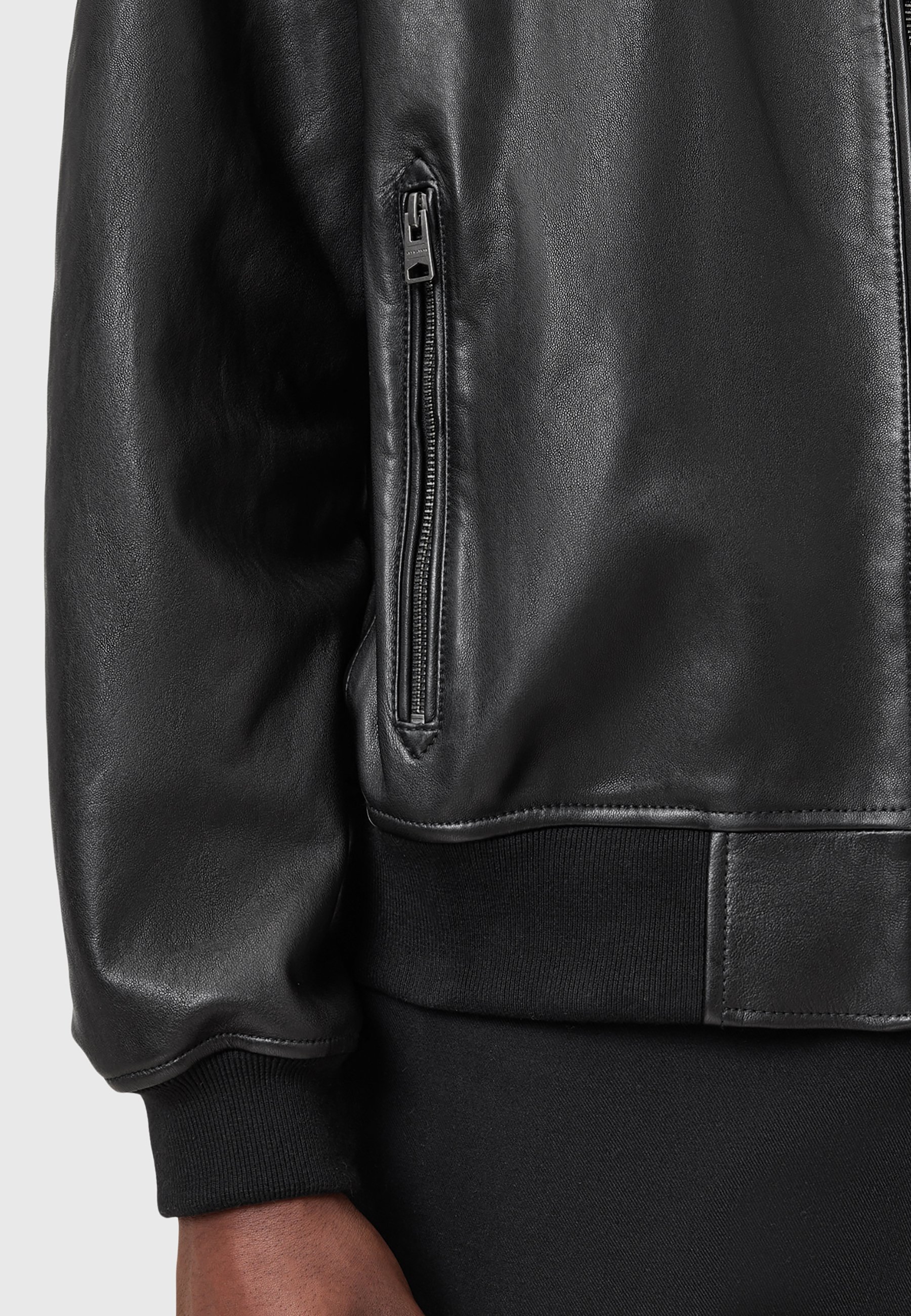 AllSaints Bomber Jacket - black - Zalando