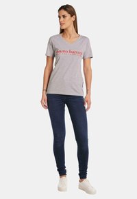 Bruno Banani ASHLEY - T-shirts print - hellgrau melange