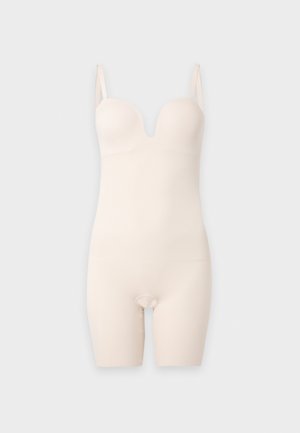 Spanx, SUIT YOUR FANCY STRAPLESS MID THIGH - Sťahovacia bielizeň - toasted coconut