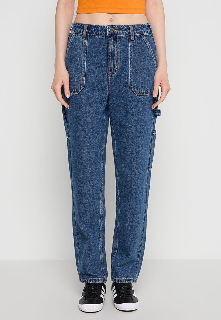 RVCA Jeans Tapered Fit blauw