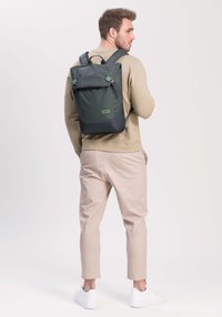 AEVOR DAYPACK - BLACK ECLIPSE - Tagesrucksack - grey melange/green