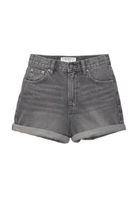 TURN-UP - Jeansshort - grey