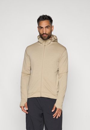 MERINO 360 REALFLEECE™ ELEMENTAL ZIP HOODIE - Cipzáras pulóver - flagstone