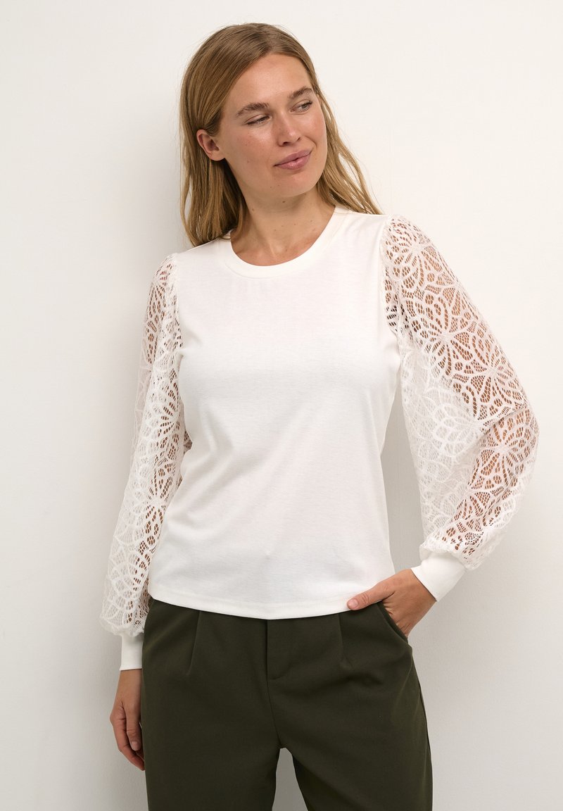 Kaffe KABECCA - Blouse - chalk