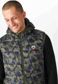 JOTT MANCHES À PRINT MILITAIRE PAT - Chaleco - vert