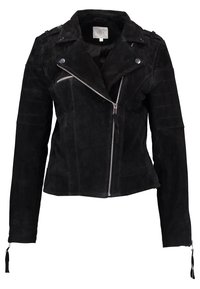 VILA Skinnjacka - black