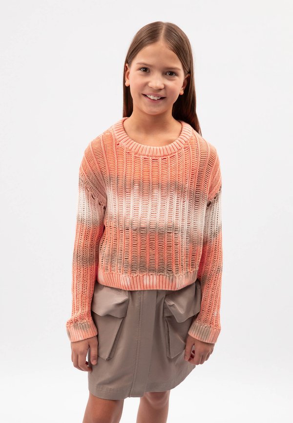 Strickpullover - orange