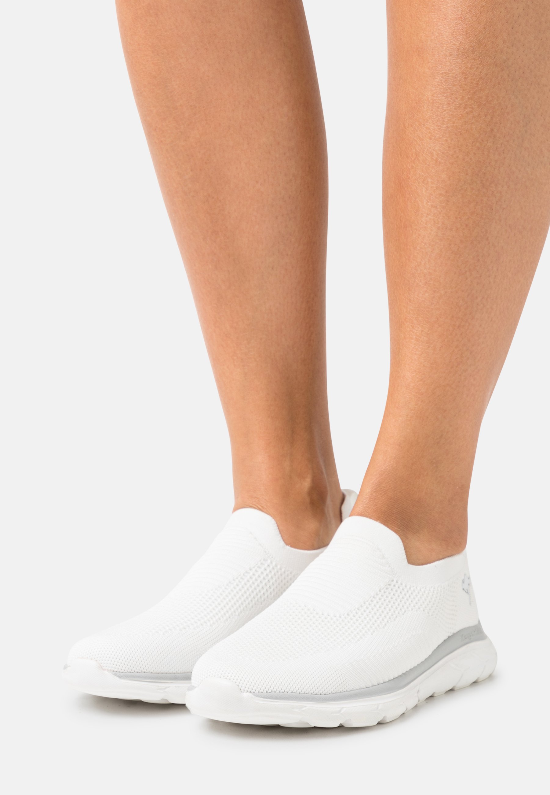 KangaROOS KN-BRISTOL - Instappers - white/vapor grey/wit - Zalando.nl