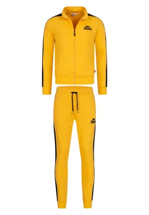 Lonsdale BEICKERTON - Sudadera con cremallera - yellow black