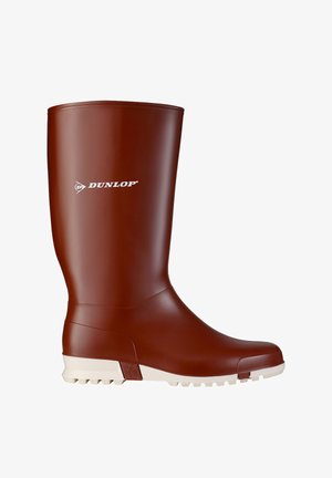 Dunlop, DUNLOP STIEFEL MJ0KX01 SPORT BURGUNDERROT/WEISS - Gummistiefel - dunkelrot