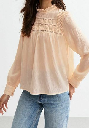 Bluse - beige