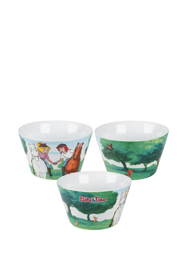 BIBI UND TINA SCHÜSSEL PFERDE PACK 3 - Kinderschüssel - mehrfarbig