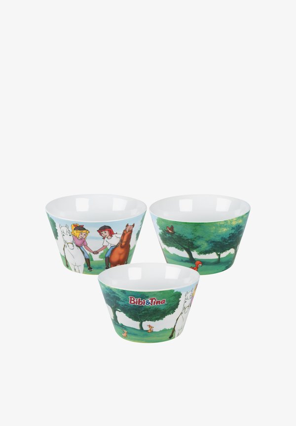BIBI UND TINA SCHÜSSEL PFERDE PACK 3 – Kinderschüssel – mehrfarbig