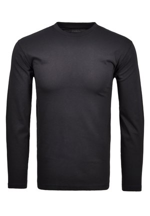 LANGARM RUNDHALS - Long sleeved top - marine-070