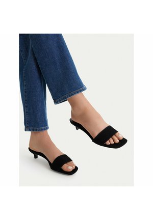 Gino Rossi, GINO ROSSI WOMEN'S BLACK FLIP-FLOPS - Ciabattine - black