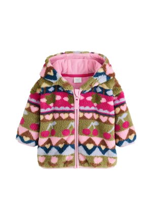 Next, Fleece jacket - multi fairisle