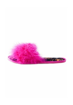 REGULAR FIT - Slippers - black pink