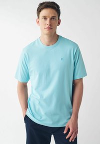 Next 4 PACK REGULAR - Navadna majica - blue coral mint green pink pastel