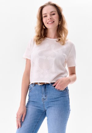 DŻENI - T-shirt basic - white