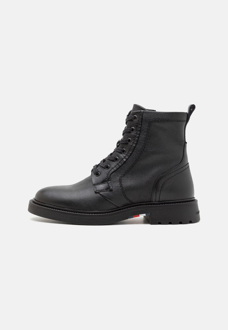 Tommy Hilfiger COMFORT BOOT - Snørestøvletter - black