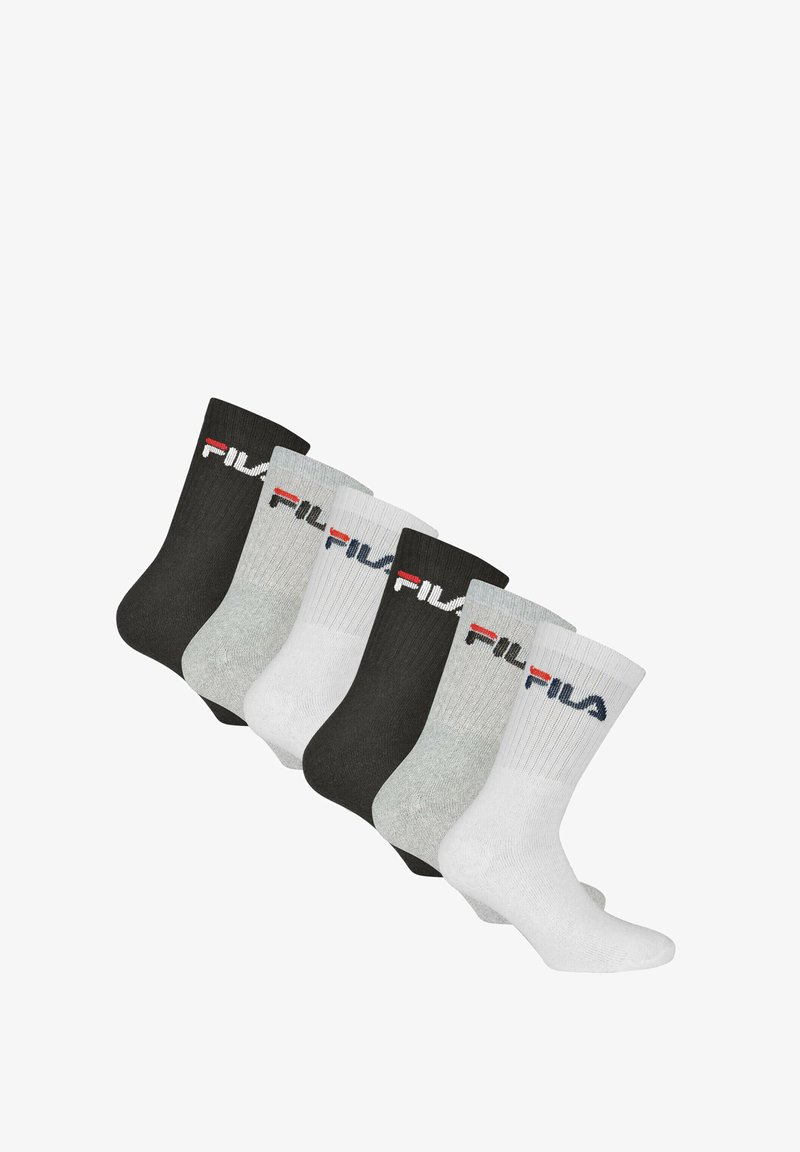 Fila Calze - white black light grey