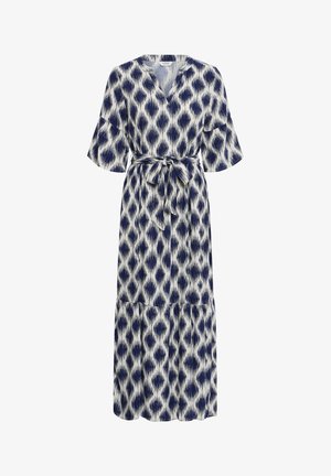 b.young, BYMM - Vestido largo - ogee ikat med blue