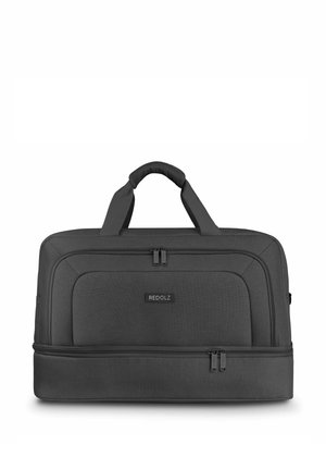 ESSENTIALS - REISE MIT BODENFACH AUFSTECKBAR - Bolsa de fin de semana - black