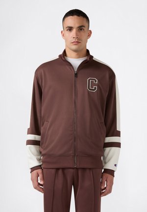 Champion, CHAMPION FULL ZIP SWEATSHIRT MAIN STREET - Zip-up sweatshirt - chocolate