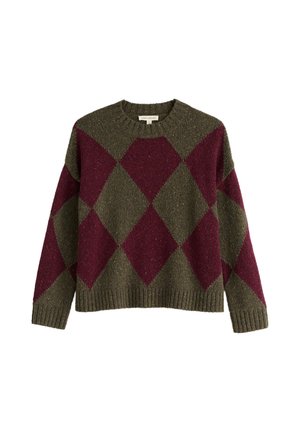 Seasalt Cornwall, SEASALT CORNWALL SEVEN STONES JUMPER - Pullover - multi - weathervane nori dk hellebore