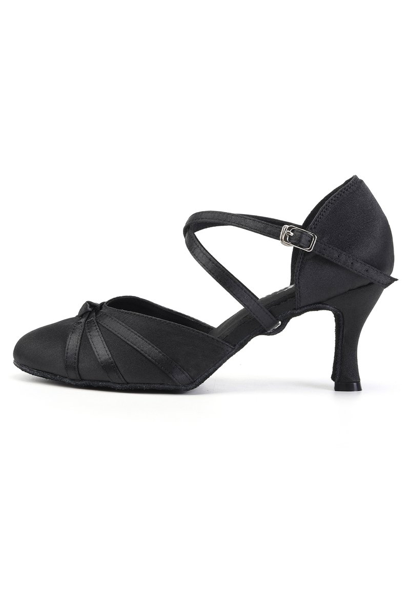 Burtan Obuwie Taneczne / Burtan Dance Shoes - DO TAŃCA STANDARD WALC TANECZNE CZARNE 7,5 CM - Classic heels - czarny, Enlarge