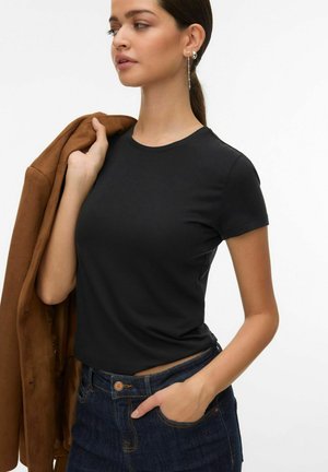 KYLIE - T-shirt basique - black