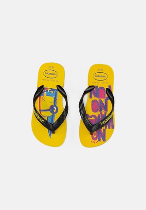 MINIONS - Chanclas de dedo - yellow/black/yellow
