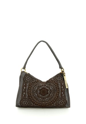 Caterina Lucchi L013770ND_X3201_F0580_UN_BORSA A TRACOLLA_GIACARTA - Borsa a mano - antracitet cognac