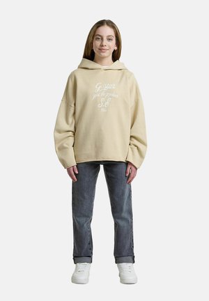G-STAR, GIRLS BASIC HOODED SWEATER - Sweat à capuche - dk brick