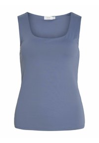 VIKENZA U-NECK REV NOOS - Topper - bijou blue