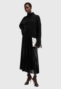 AllSaints SPARK 2-IN-1 - Vestito lungo - black