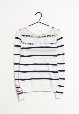 Desigual Strickpullover - white