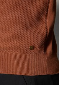 Next SHORT SLEEVE BUBBLE ZIP -REGULAR FIT - Piké - red