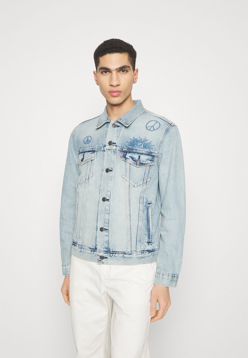 Levi's® THE TRUCKER JACKET UNISEX Jeansjacke blue denim Zalando.de