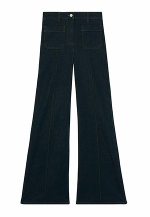 Reiss PETITE FIT - PATCH  - Jeans a zampa - dark blue